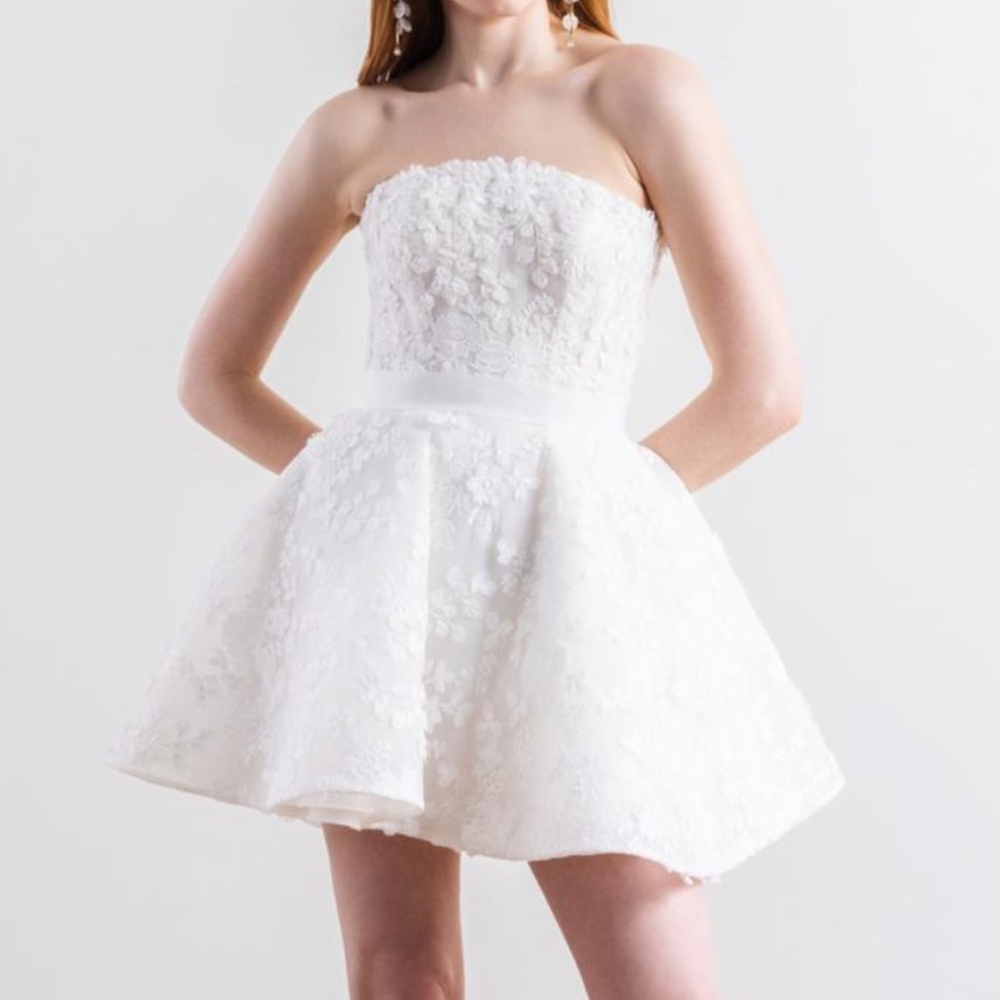 By Watters Mini Wedding Dress